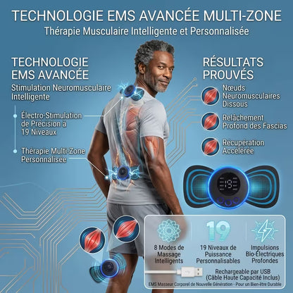 Masseur EMS anti-douleur