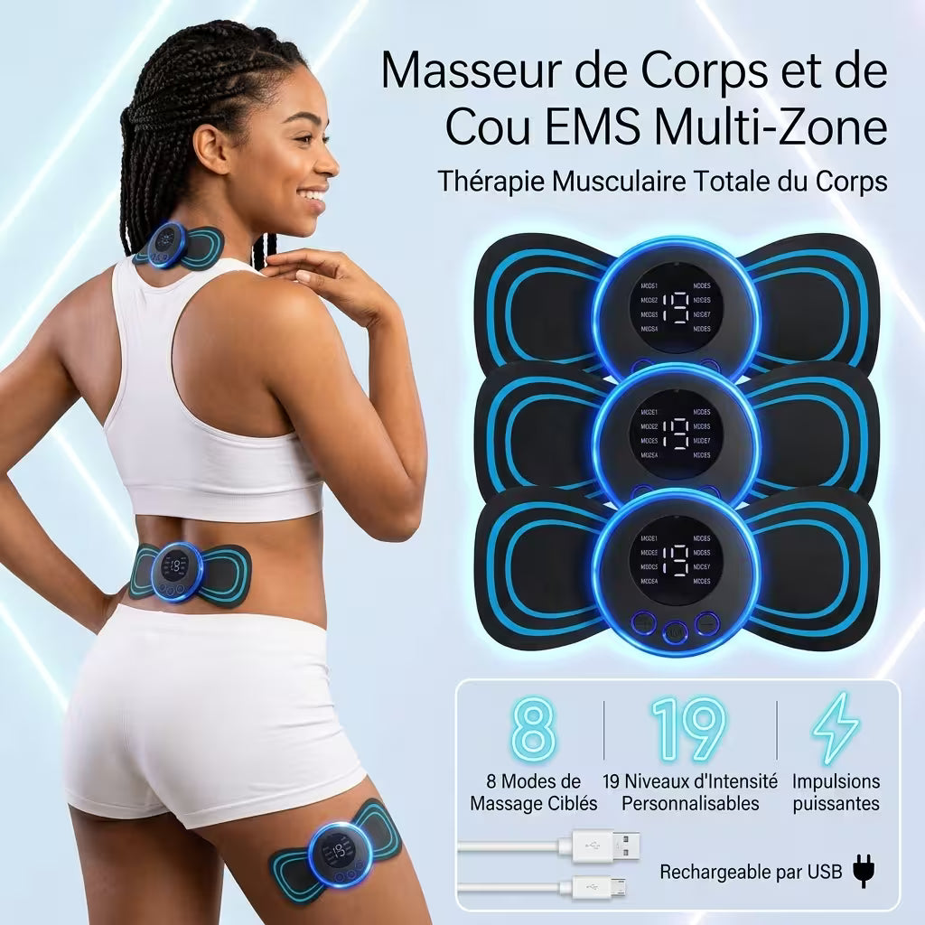 Masseur EMS anti-douleur