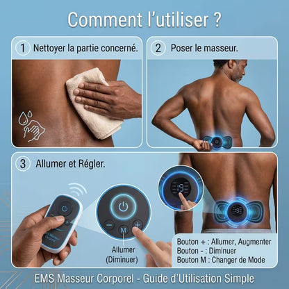 Masseur EMS anti-douleur