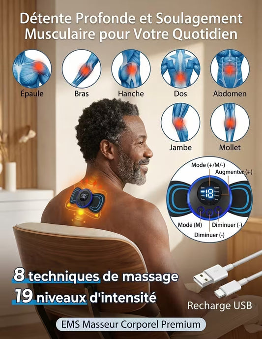 Masseur EMS anti-douleur