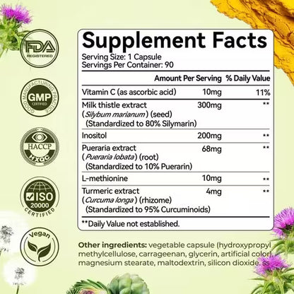 Milk Thistle - Détoxifiant pour Foie