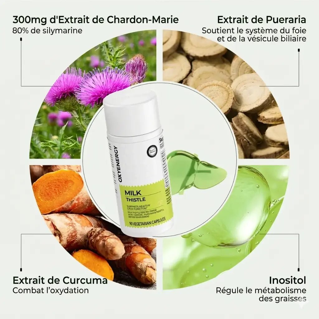 Milk Thistle - Détoxifiant pour Foie - Welii