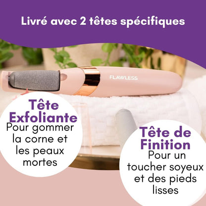 Pieds Parfaits : Achetez une Râpe Moderne Welii Anti - Callosités, on vous offre en plus 3 Cadeaux très efficaces - Welii