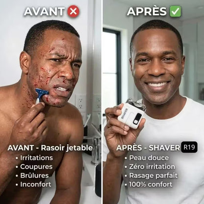 Shaver R19 - Rasage doux sans irritation