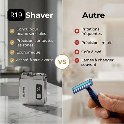 Shaver R19 - Rasage doux sans irritation